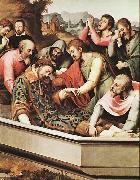 Juan de Juanes The Entombment of St Stephen Martyr oil on canvas